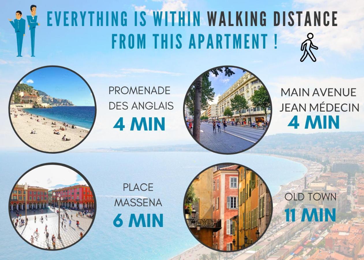 Nestor&jeeves - Elegance Riviera - - Close Sea Apartment
